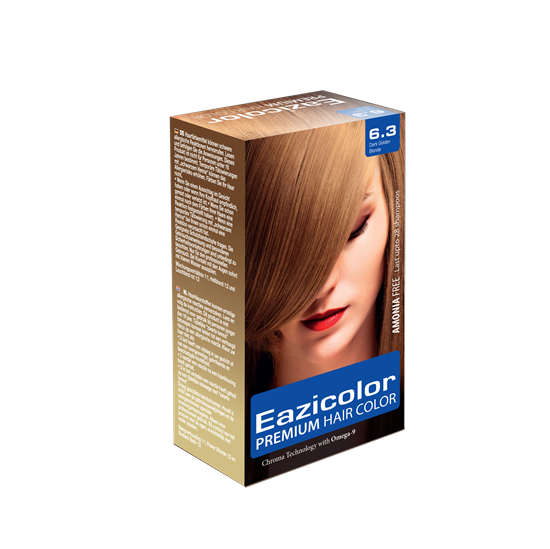 Picture of EaziColor Women Kit 6.3 Dark Golden Blond 60ML