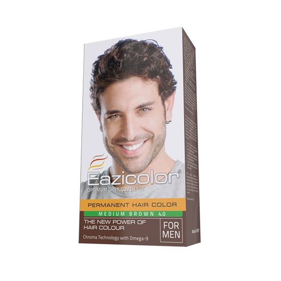 Picture of EaziColor Men Kit Head Medium Brown (4.0)